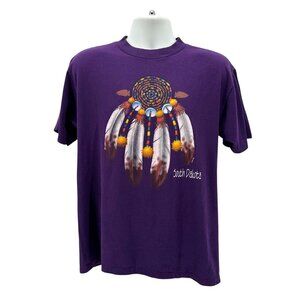 Vintage Eagle Products Mens Large Shirt Single Stitch South Dakota Dream Catcher